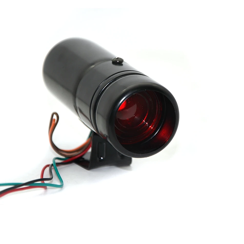 Tacómetro universal ajustable LED rojo con luz de cambio - imagen 3