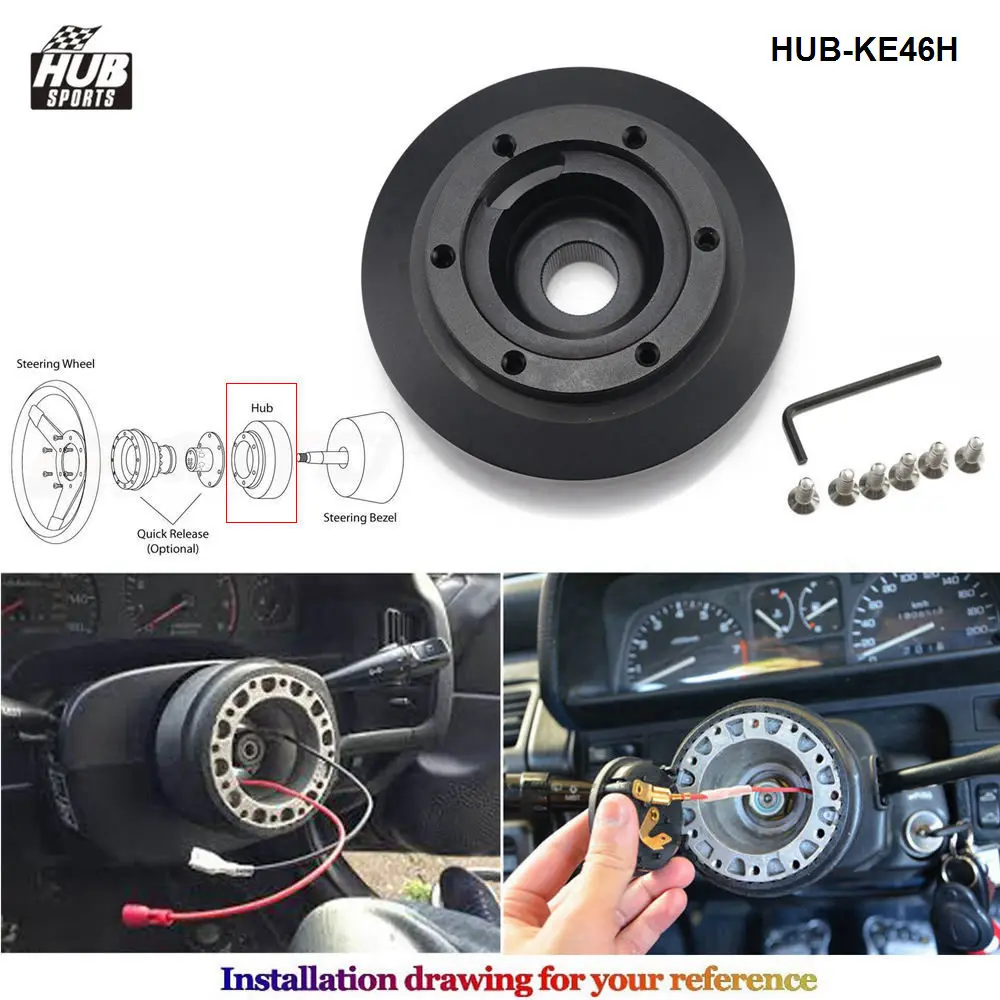 Kit de cubo corto Boss para BMW E46 HUB-KE46H