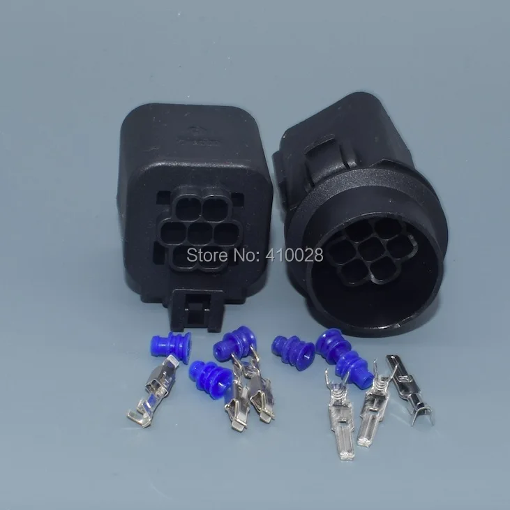Conector hembra/macho 7 pines 3,5mm WPT-596 para cable automoción - imagen 5