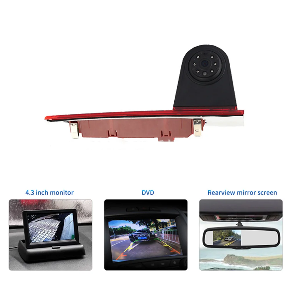 Cámara marcha atrás impermeable visión nocturna Ford Transit 2012-2019 - imagen 5