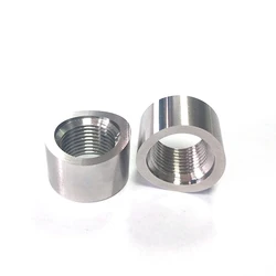 Tuerca soldable curva M18x1,5 para sonda lambda, con muescas