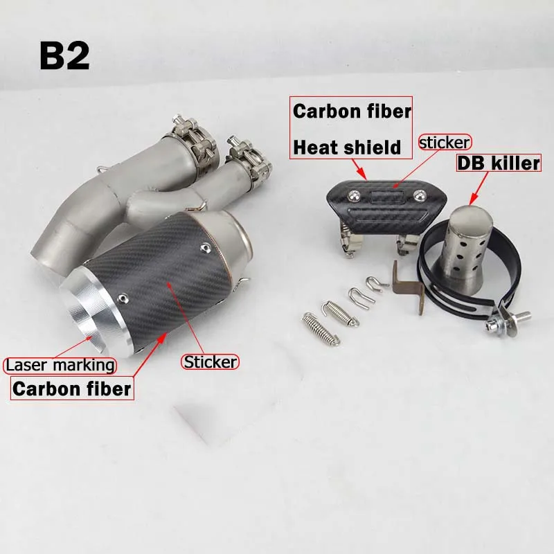 Silenciador slip-on fibra carbono BMW S1000RR 2017-2018 - imagen 5