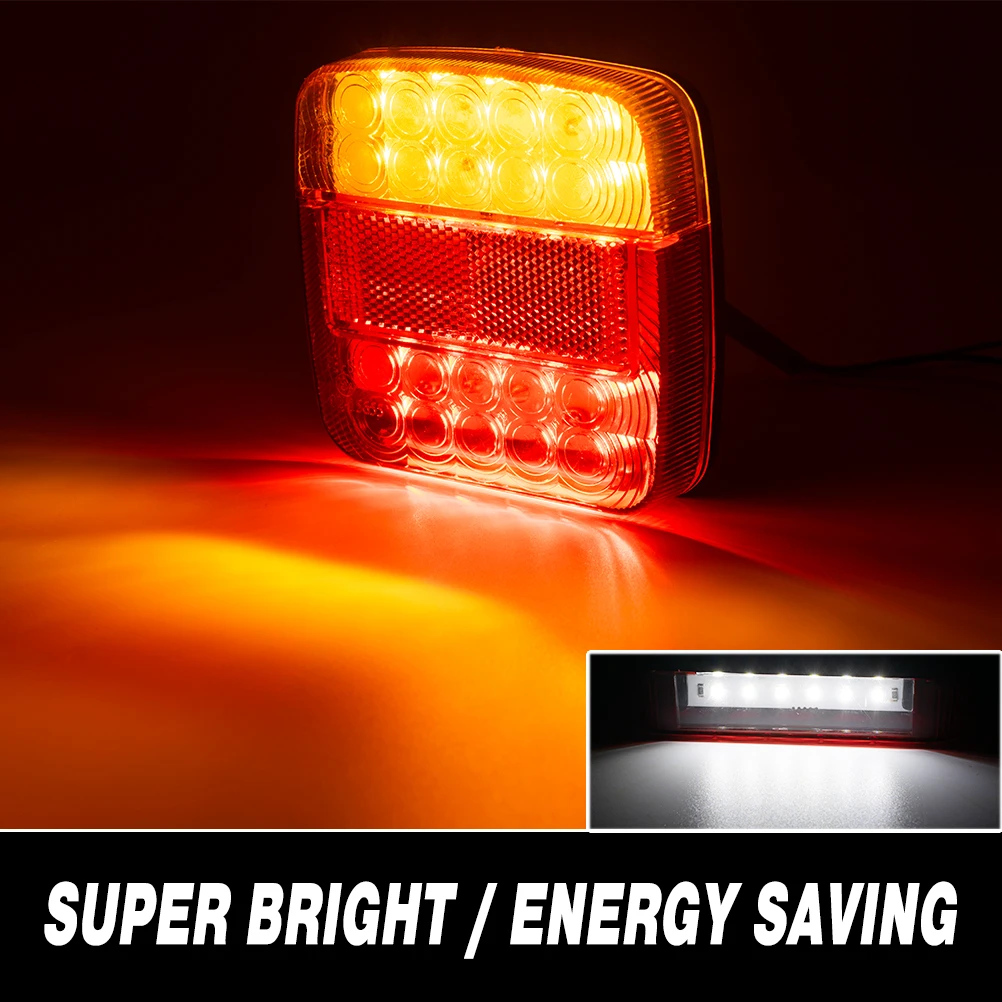 Luz LED impermeable para remolque – rojo freno y posición - imagen 5