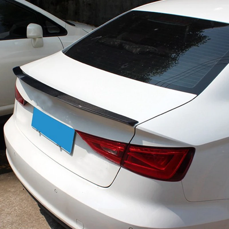 Alerón trasero fibra de carbono para Audi A3 S3 2014-2016