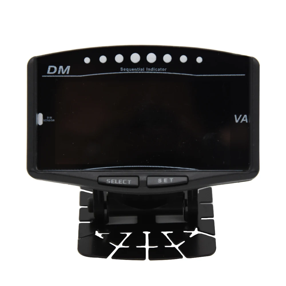 namaz Universal Truck Car LCD 5 In 1 Medidor Digital Tacómetro Sensor de Presión de Óleo Volt Voltímetro Temperatura del Agua Medidor de Combustible 12V/24V - imagen 3