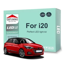 Kit de bombillas LED CANBUS para interior Hyundai i20 (2008-2021)