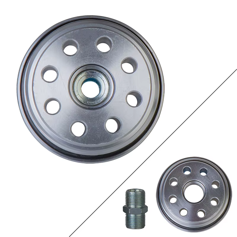 Placa sándwich para filtro de aceite de aluminio – Smart Fortwo 450 - imagen 4