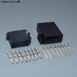 Conector bocina ISO 8 pines para VW – clavija audio macho hembra 3,5mm