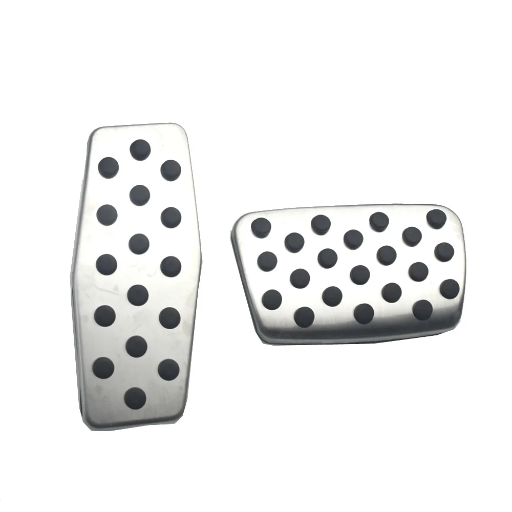 Kit cubiertas de pedal acero inoxidable tuning Opel Corsa Zafira - imagen 2
