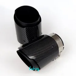 Silenciador de escape universal en fibra de carbono – BMW E46