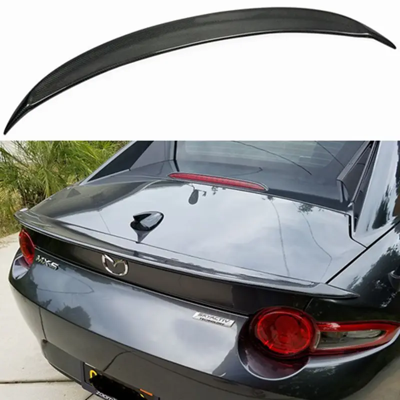 Alerón trasero cola de pato en fibra de carbono para Mazda MX-5 ND