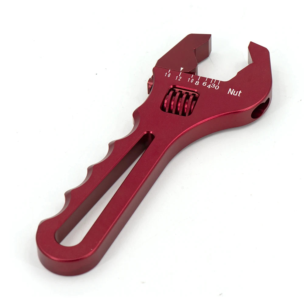 Kit llaves AN aluminio racing 3AN-16AN para racores fluorocarbono