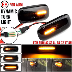 Intermitente lateral LED dinámico para Audi A3/S3 8L, A8 D2 y TT 8N