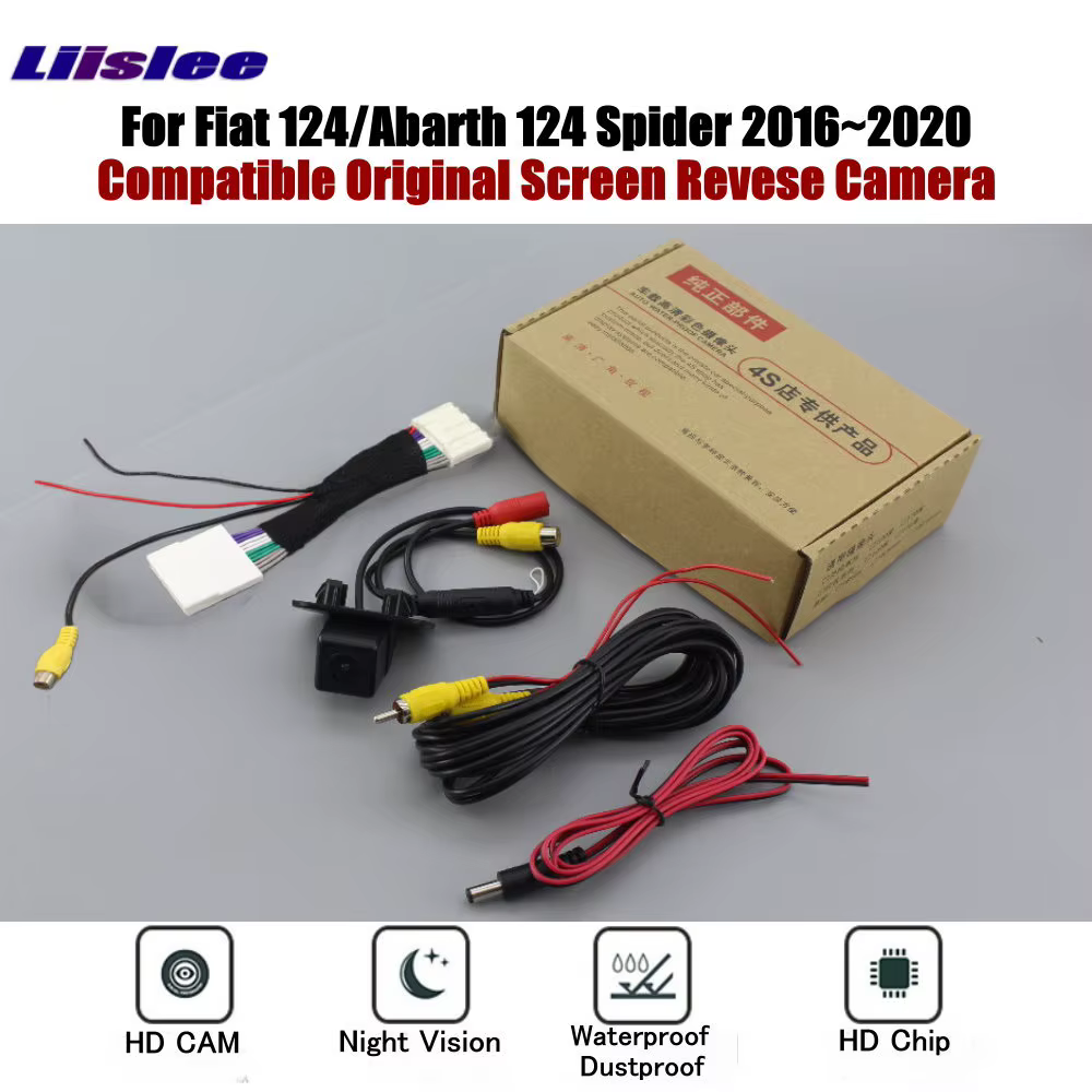 Adaptador cámara de marcha atrás para Fiat 124 Spider Abarth 2016-2022 - imagen 5
