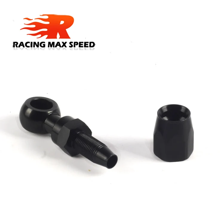 Adaptador racor giratorio AN6 a Banjo – manguera combustible 12mm - imagen 5