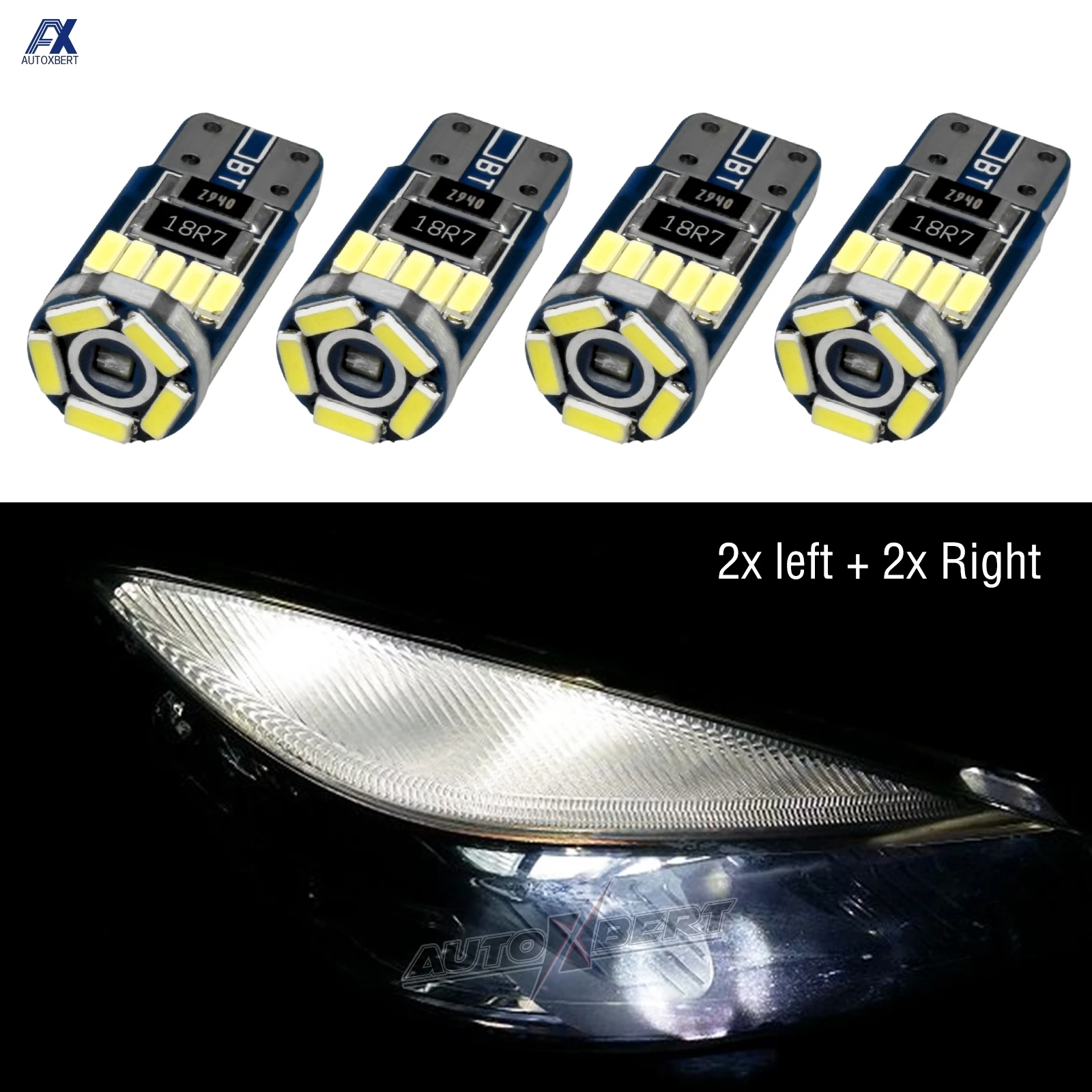 Luz LED lateral estacionamiento Mercedes W204 C300 C350 C63