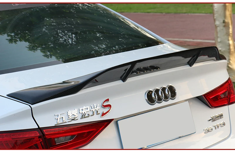 Alerón de techo trasero carbono Audi A3 S3 RS3 2014-2018 - imagen 5
