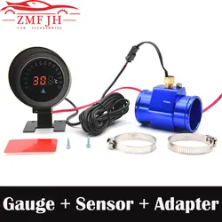 Indicador Digital LED Temperatura Agua 52mm – Medidor Coche Tuning