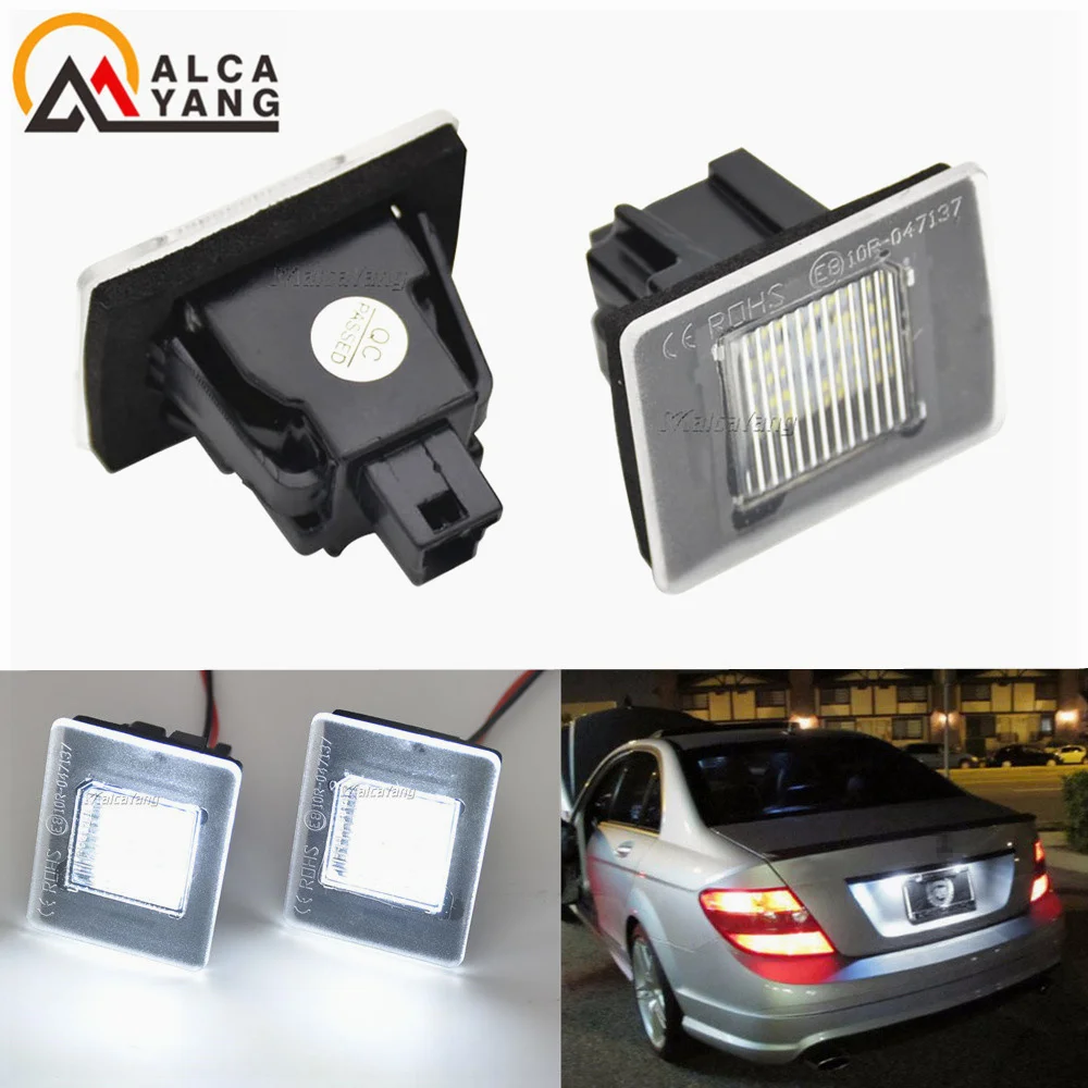 Luz LED matrícula Mercedes-Benz W176, C117, W218, X166, X156 y W166 - imagen 3