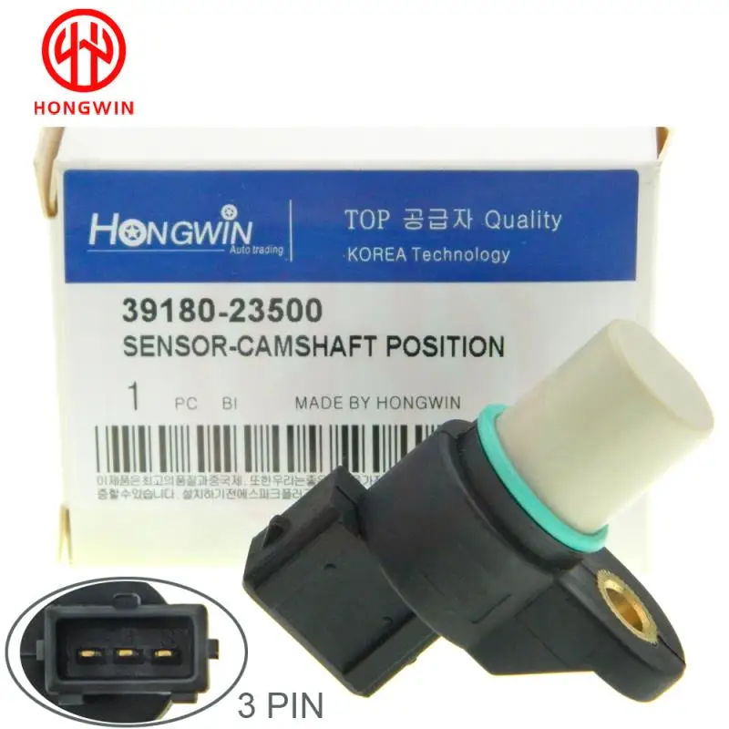 Vista frontal del sensor de cigüeñal