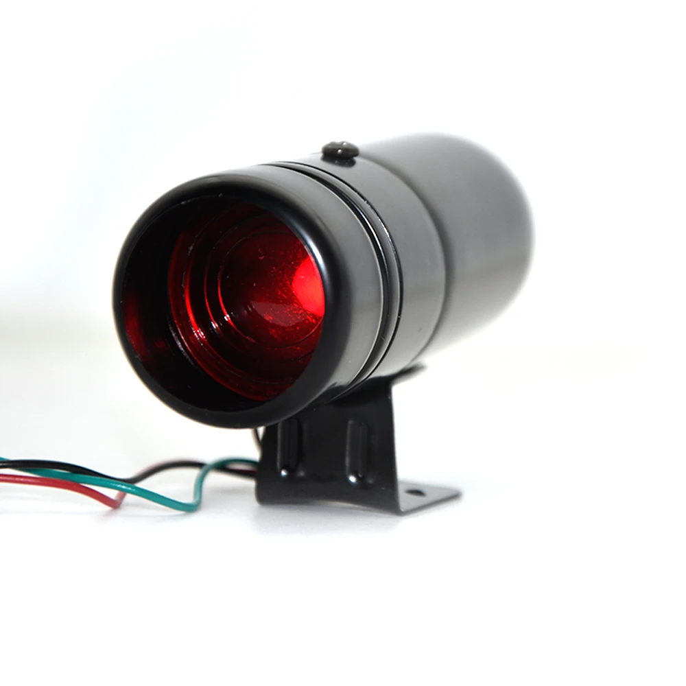 Tacómetro universal ajustable LED rojo con luz de cambio - imagen 4