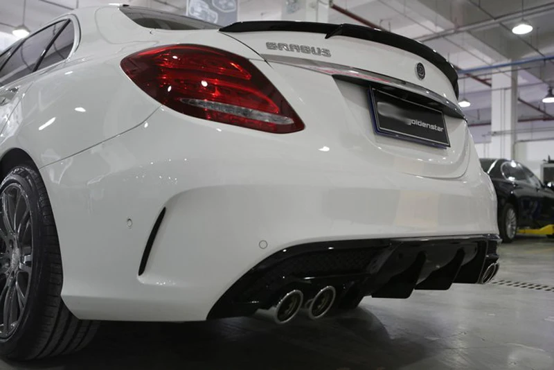 Alerón trasero de fibra de carbono para Mercedes-Benz Clase C W205 - imagen 3