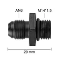 AN6-M14X1.5-BK