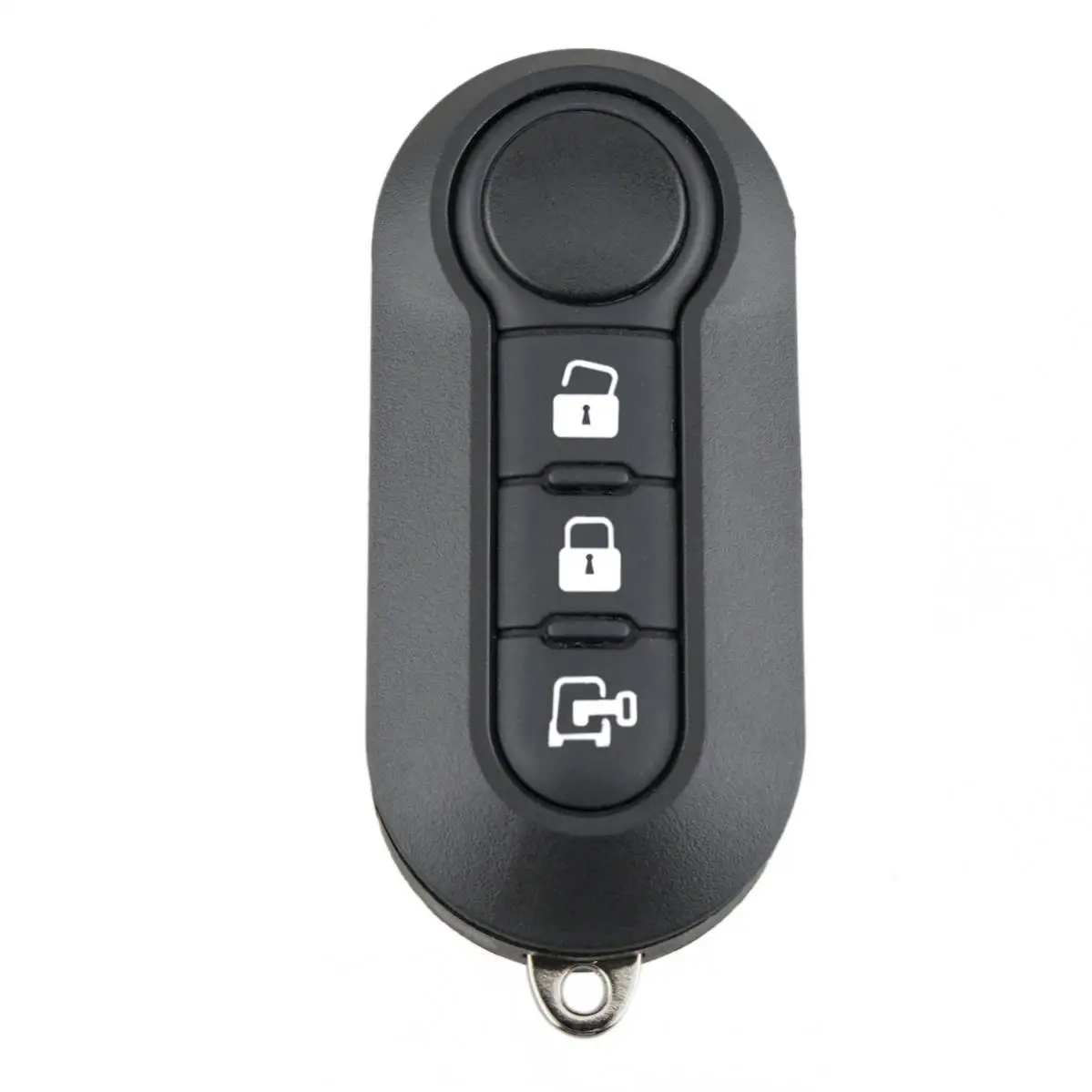 Carcasa plegable llave coche tres botones Fiat Peugeot Panda Punto - imagen 2