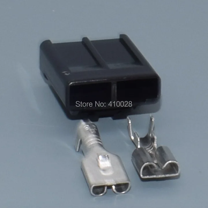 Enchufe bomba de aceite hembra 2 pines 6,3mm compatible – OEM 346027-1 - imagen 5