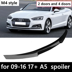 Alerón trasero de fibra de carbono para Audi A5 B8 estilo M4