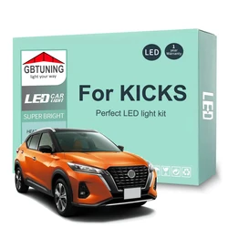 Kit de bombillas LED interior Canbus para Nissan Kicks