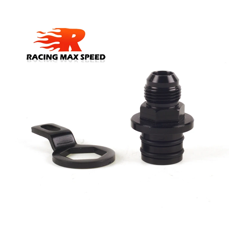 Adaptador de ventilación 10AN negro para Honda Acura D16