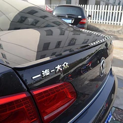 Alerón trasero de ABS negro brillante para Volkswagen Passat B7