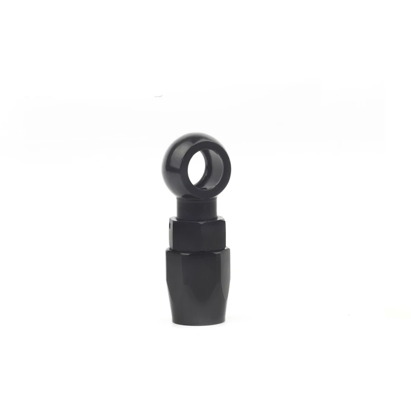 Adaptador racor giratorio AN6 a Banjo – manguera combustible 12mm