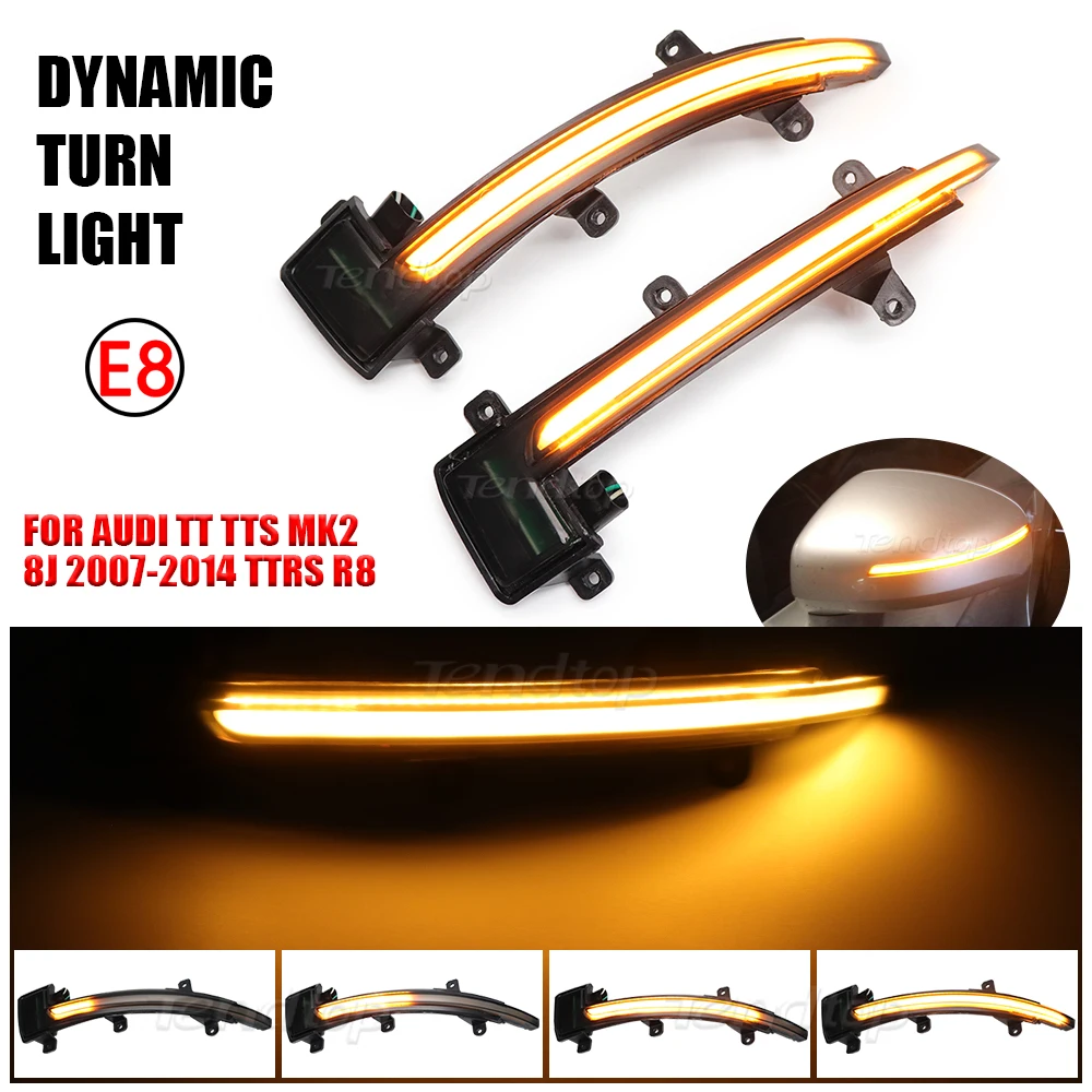 Intermitente LED dinámico para Audi TT MK2 8J – Repetidor secuencial