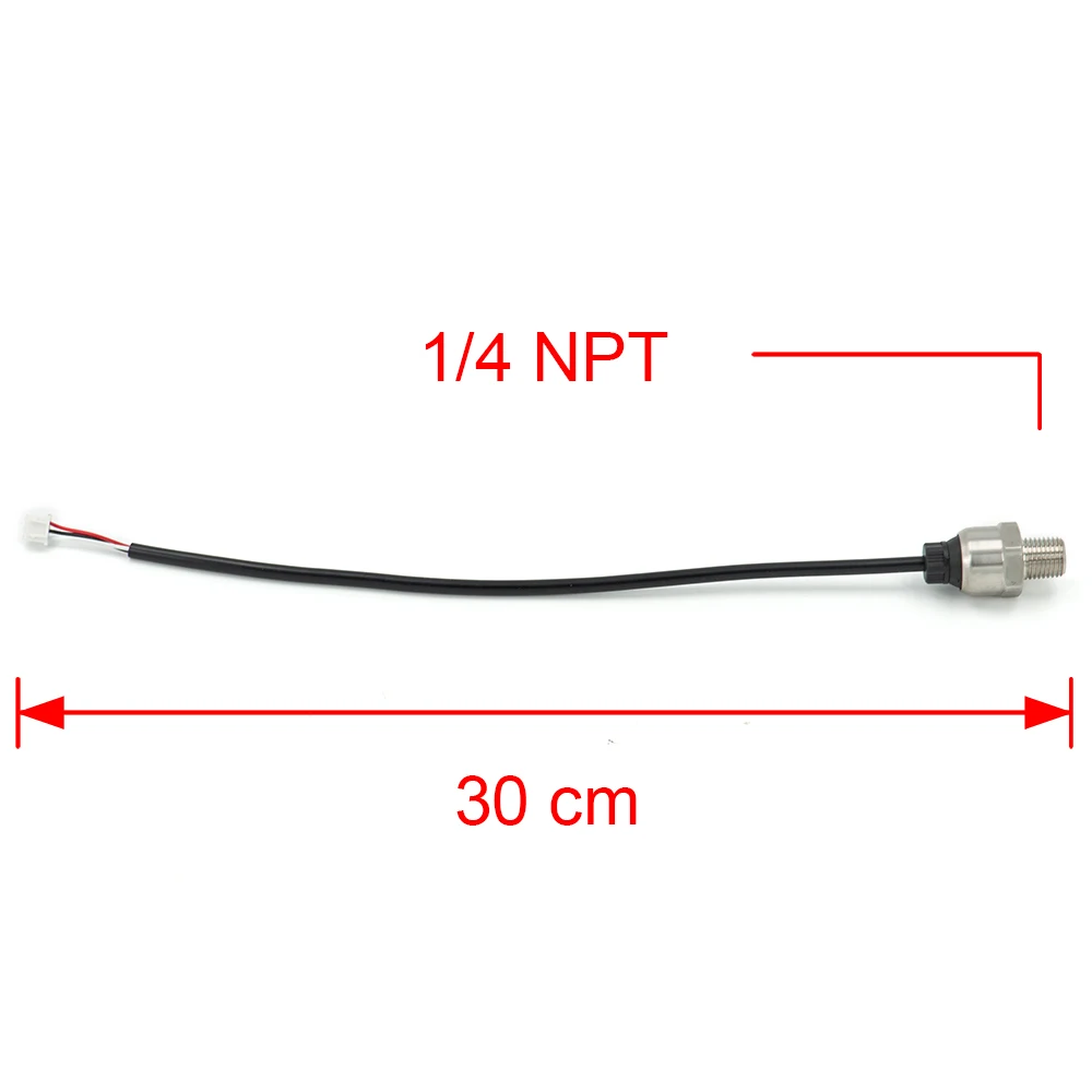 Sensor con cable de 30 cm para instalación flexible