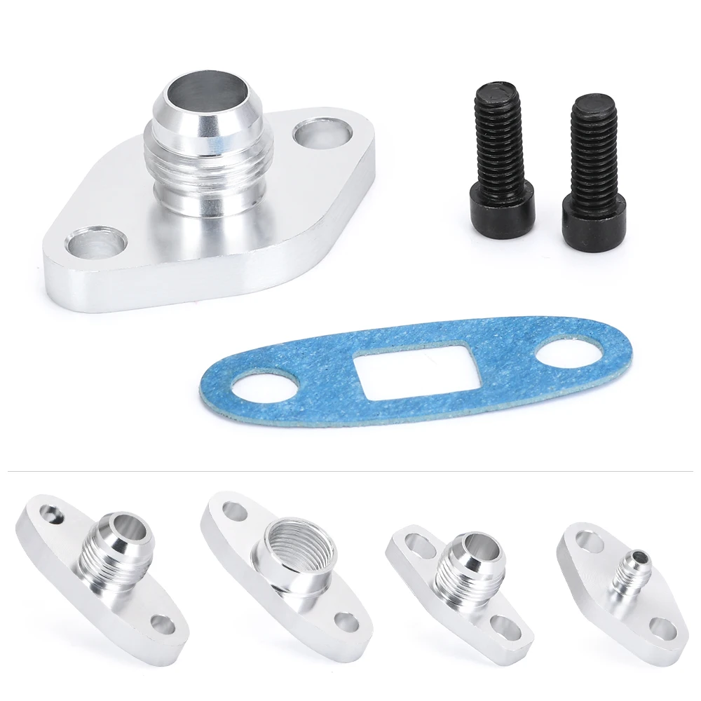 Adaptador NPT turbo con junta - kit brida entrada/salida - imagen 3
