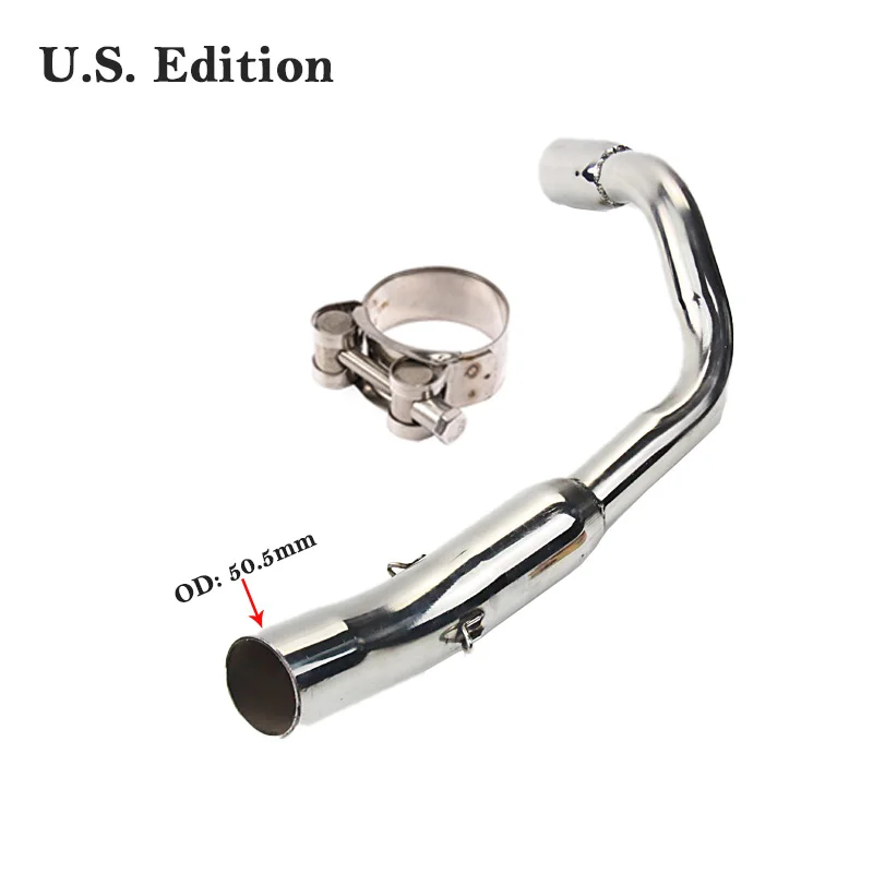 Escape tipo slip-on Honda CB600F Hornet 600 tubo enlace medio - imagen 2
