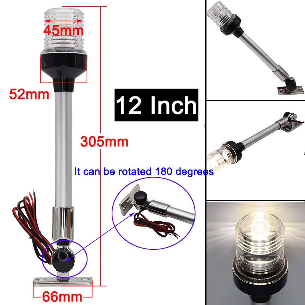 Luz plegable 360 grados para yate