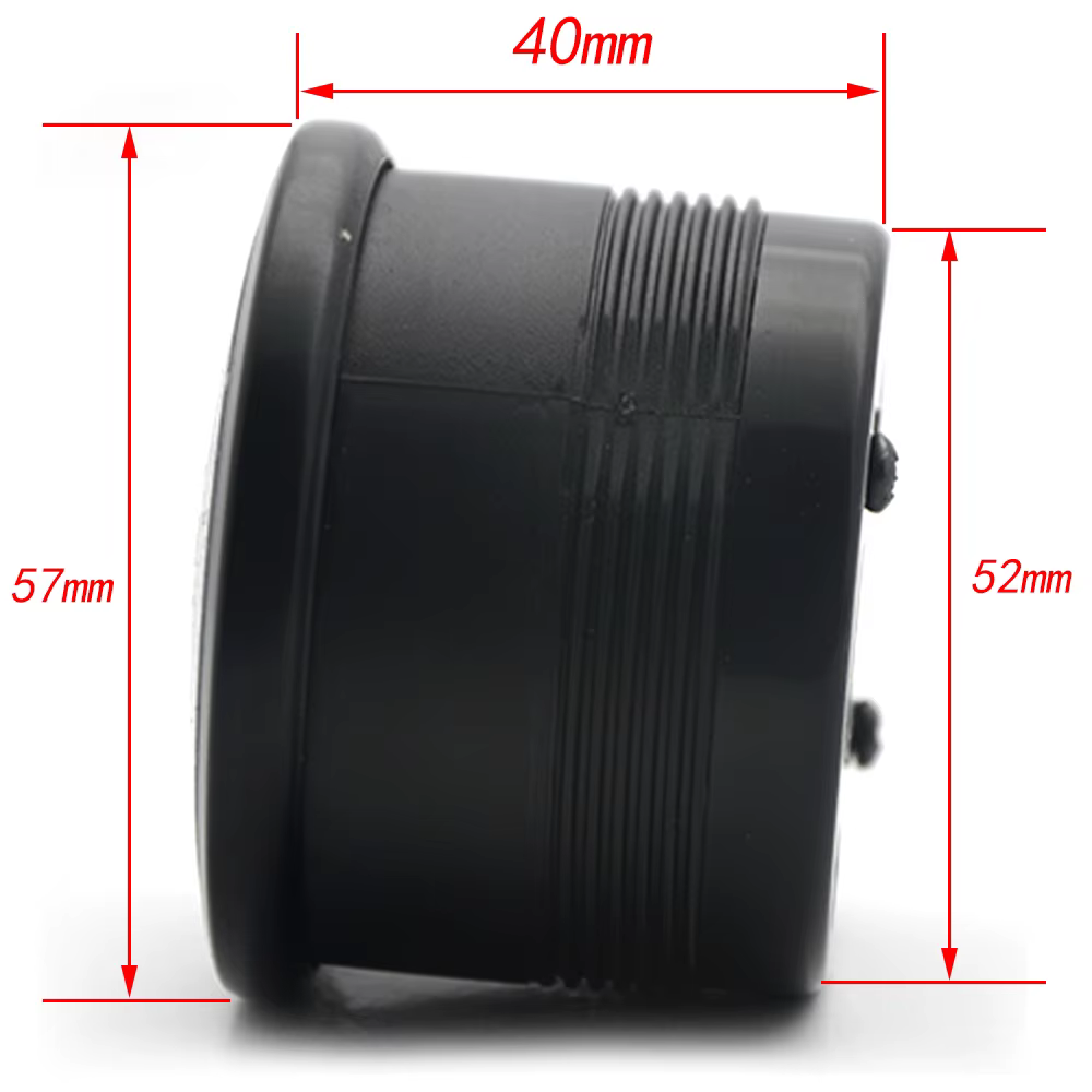 Indicador AFR digital 52 mm 12 V con sensor de oxígeno de banda estrecha - imagen 3