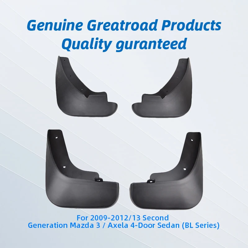 Guardabarros moldeados Mazda 3 BL Axela Sedan 2009-2013 - imagen 2