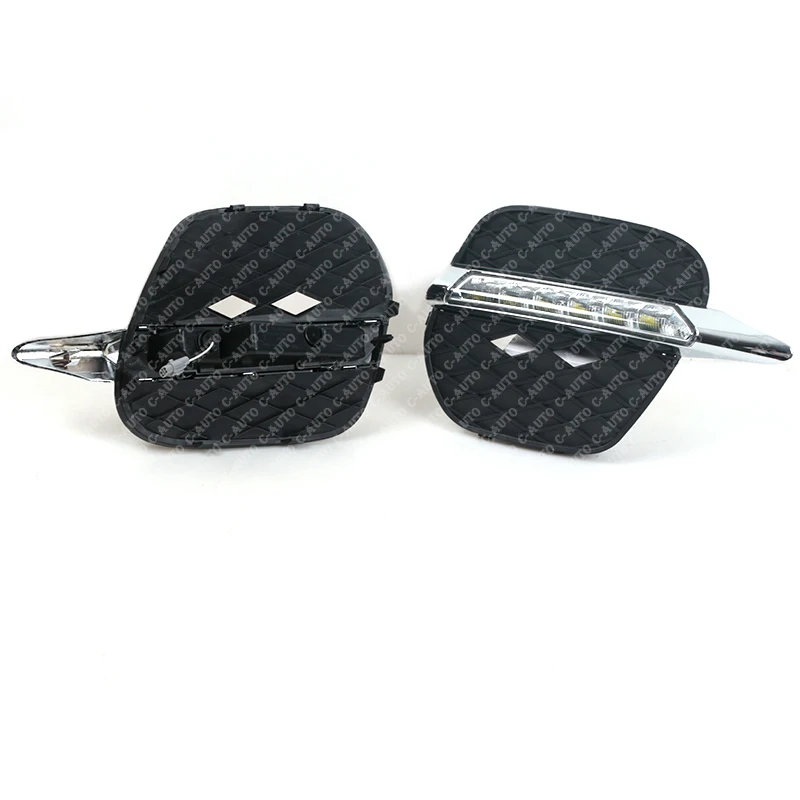 Vista del conjunto DRL LED blanco
