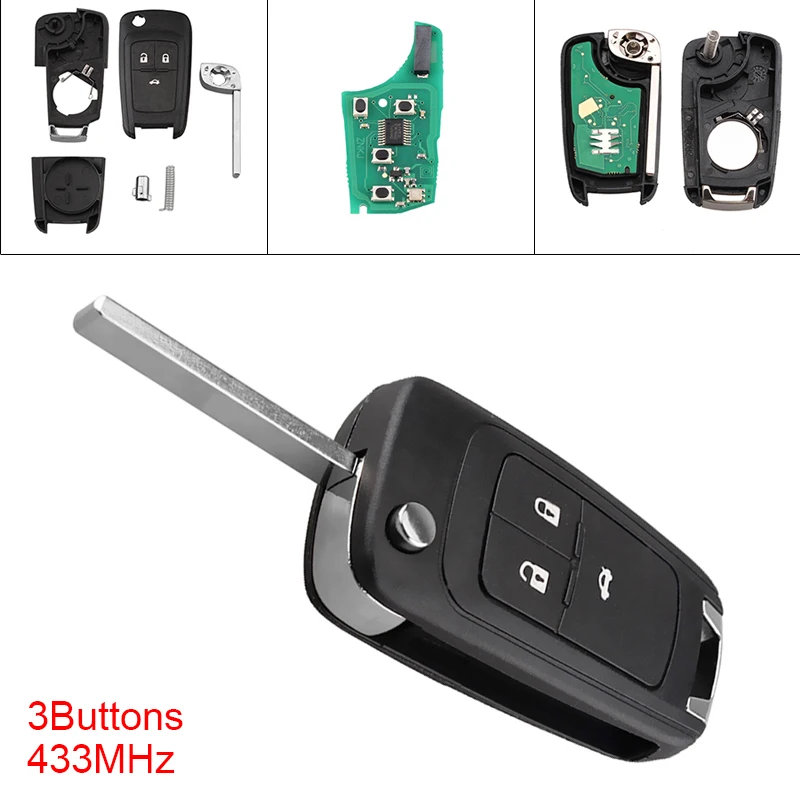 Mando a distancia Opel 434MHz – Astra J Corsa E Insignia Zafira C