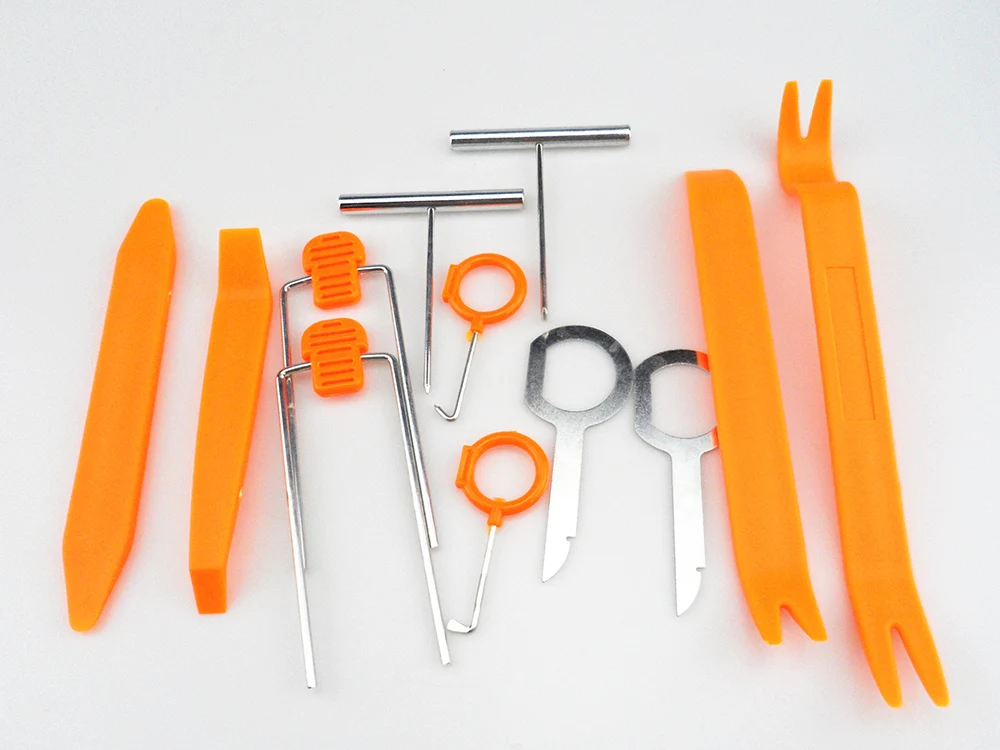 Kit completo de herramientas de palanca para desmontaje de automóvil