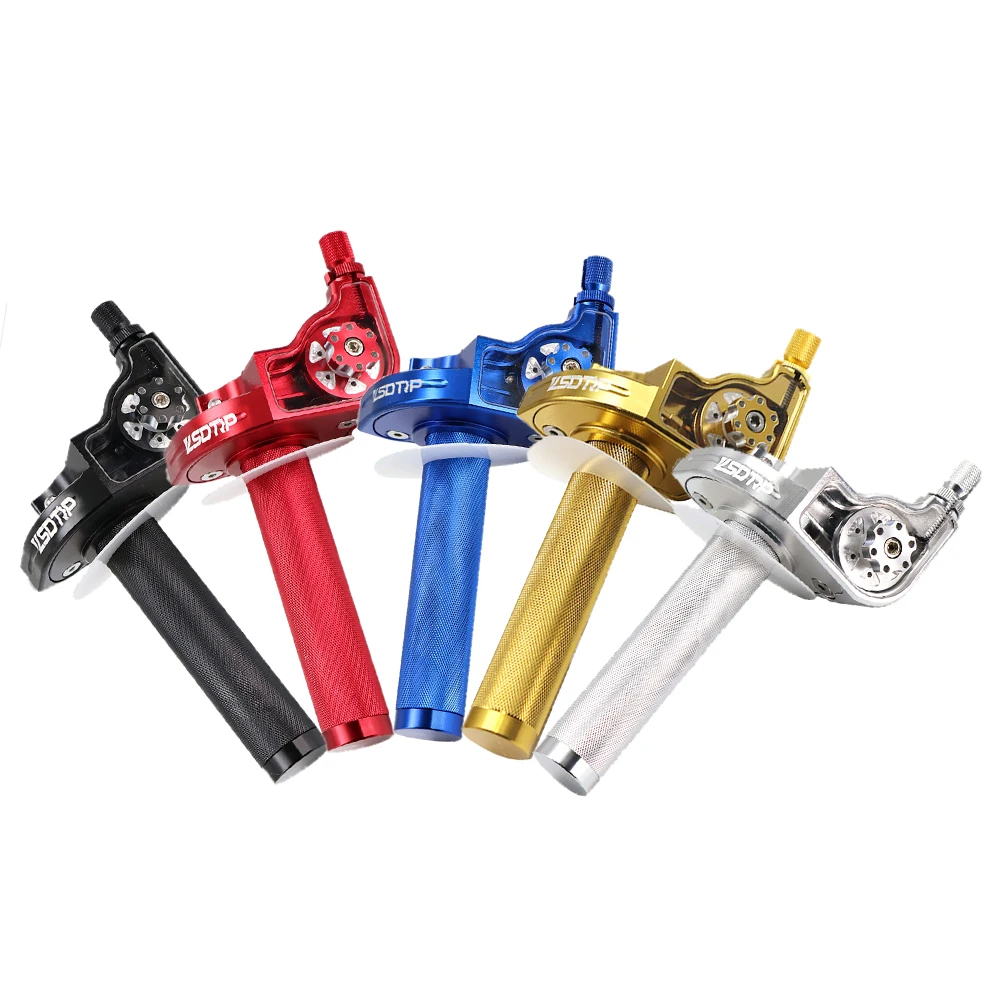 Puño acelerador universal ZSDTRP de aluminio CNC para manillar de 22 mm - imagen 2