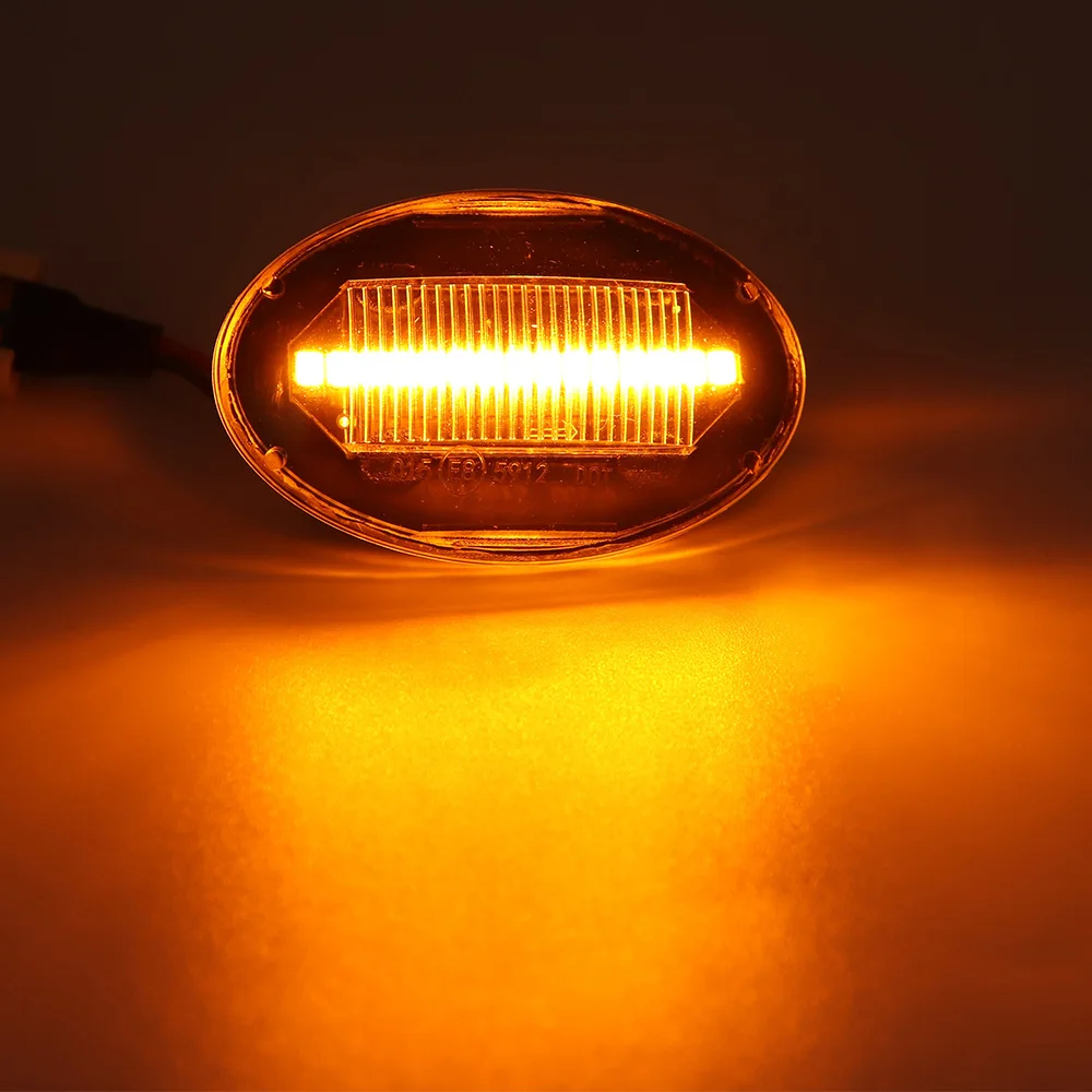 Luz de posición lateral secuencial LED para Ford Fiesta MK3/MK4 - imagen 5