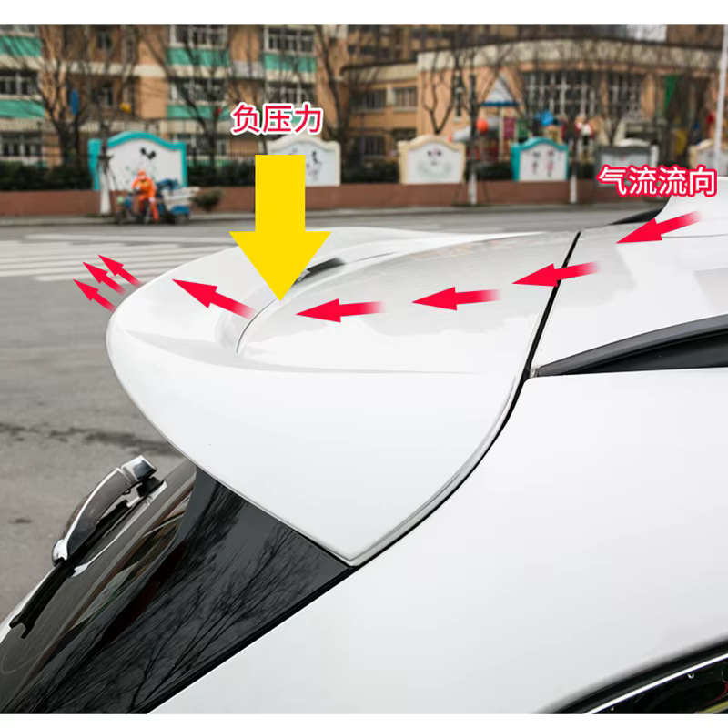 Alerón trasero BMW X1 F49 2016-2018 material ABS - Recambio coche - imagen 4