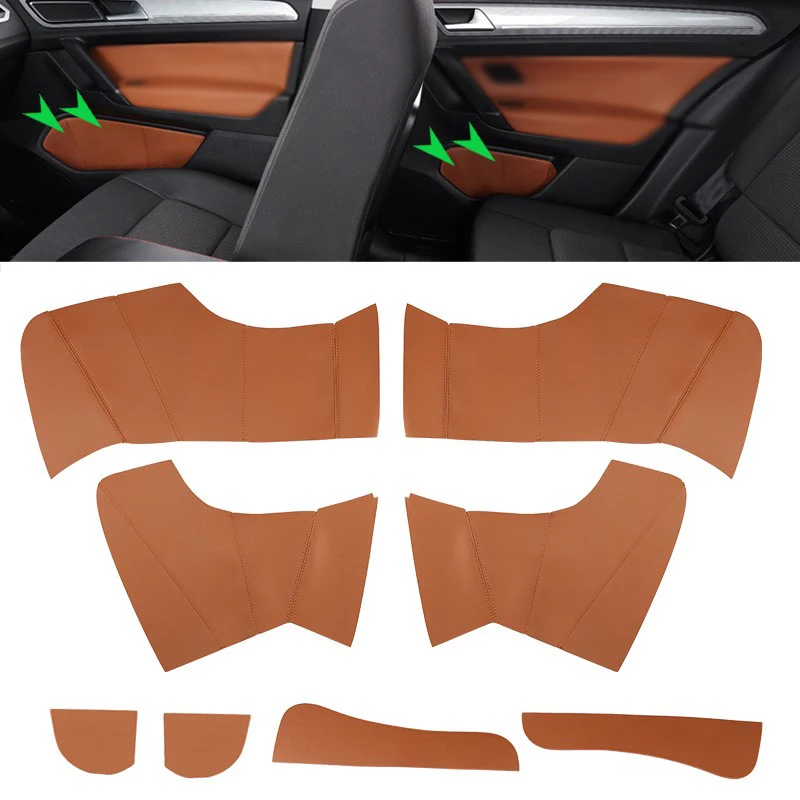 Embellecedores de ranura de puerta en microfibra – VW Golf 7