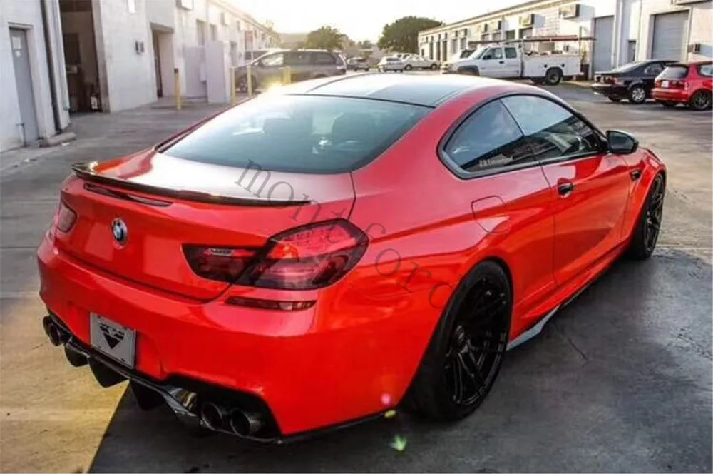 Spoiler trasero de fibra de carbono para BMW Serie 6 F06/F12 2012-2016 - imagen 5