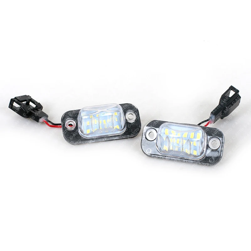 Juego de 2 lámparas LED para matrícula